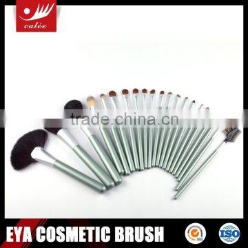 21pcs private label makeup brush set with green bag