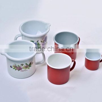 China Manufacturers 2016 New Coffee Milk Cups Enamel Mug