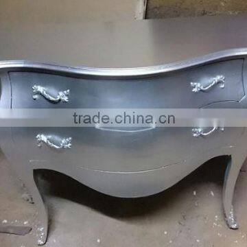 Baroque silver commode