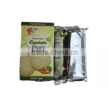 200g Box Package Vegetable Biscuits for Vegetarian photo-2