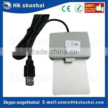 smart card reader MCR3512 high quality USB contact sim chip card smart card reader writer