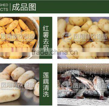 Commercial CE Approved Potato Washer and Peeler Machine photo-5