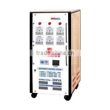 Hansinco Voltage Stabilizer 30KVA Three Phase (Input: 260V-430V, Output: 200V-220V-380V)