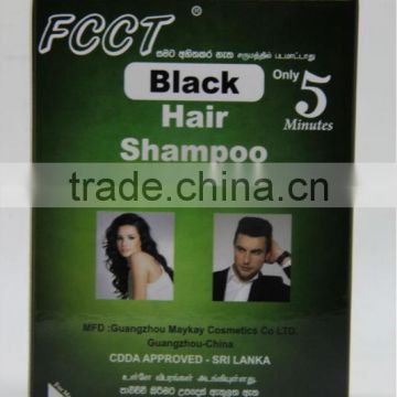 dye black hair shampoo herbal no chemical elements