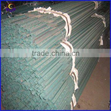 Bitumen Painted Green Color Studded T Post photo-6