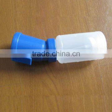 Return Teat Dip Cup with Blue Color Cover