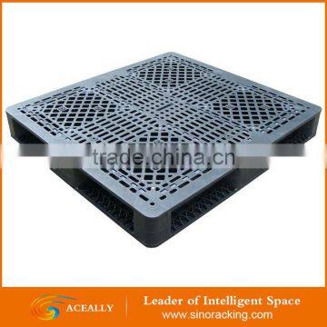 Warehouse 4 Entry Industrial Plastic Pallet Heavy Duty for Sale Chinese Pallet Company