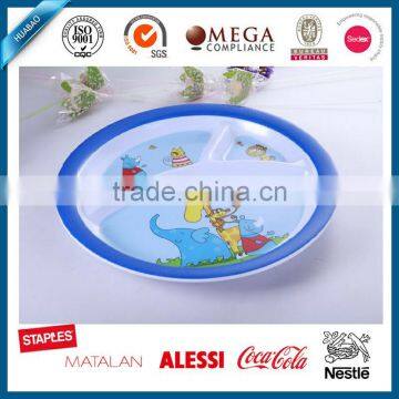 2016 New model Safety Animal Printed Melamine tableware for Kids