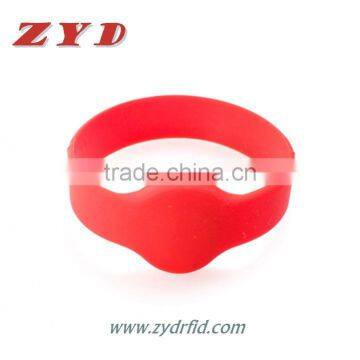 Silicone rfid UHF Alien H3 wristband for events