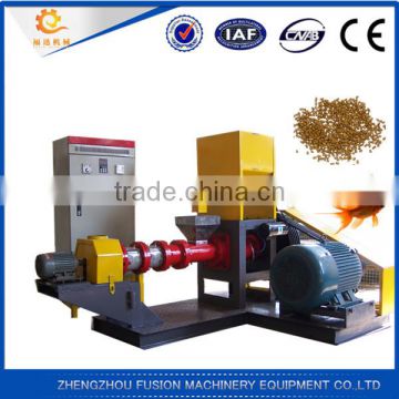 Screw extruding floating fish feed mill plant/floating fish feed plant