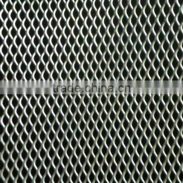 Expanded metal mesh (light steel)