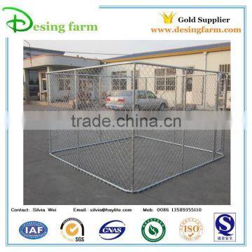 Galvanized metal dog kennel wholesale in box