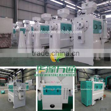 high efficient 1000-1500 kg/h maize hulling machine