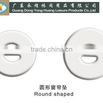 high quality curtain lead weight Round shaped curtain weight