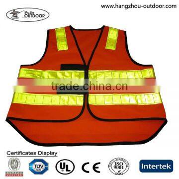 2017 newest wholesale crystal safety reflective vest