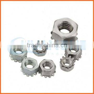 alibaba high quality aluminium hex lock nut