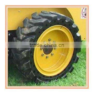 cheap wheel loader tires, 17.5-25 Skid Steer rubber bobcat Solid tires for loader