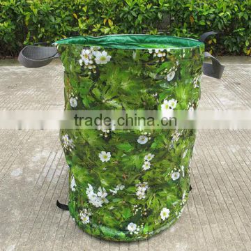 customized pp garden bag with 3 handles