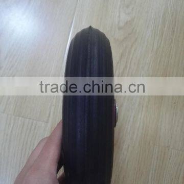 8" Inch Replacment Cart Wheel Solid Rubber Tires photo-3
