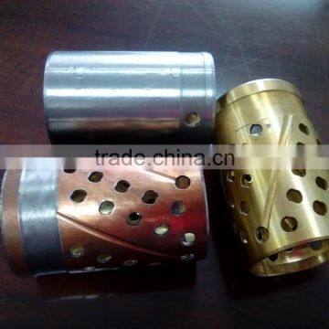 Bi Metal Bush With Flange SAE1010 SAE 792 Bimetal Bronze Bushing SWPB Bimetallic Bearing (steel+cooper+teflon) BPW Bimetal Bush photo-6