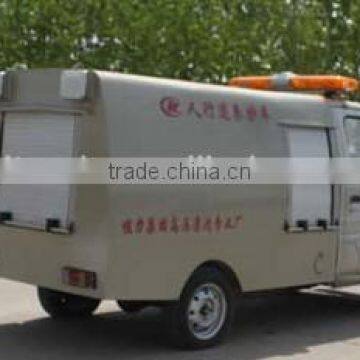 mini high pressure sidewalk cleaning truck