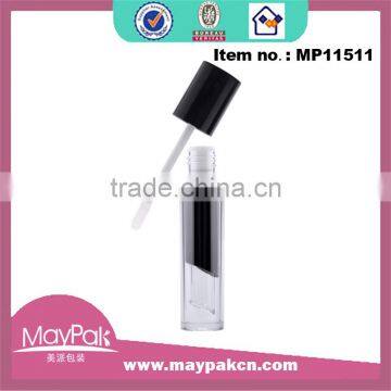 ODM/OEM lipgloss tube,plastic clear lipgloss tube