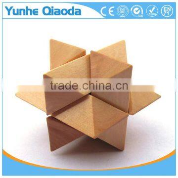 Wholesale IQ Intelligent Luban Lock Toys Wooden Puzzle Box photo-3