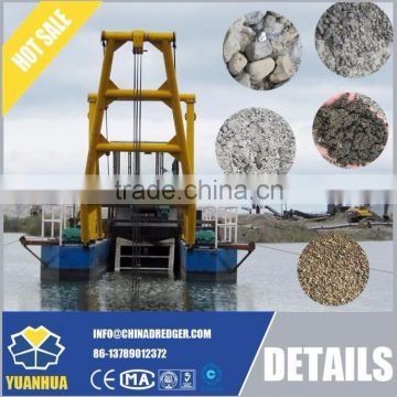 Simple economic large jet suction dredge diesel engine driven mining machine