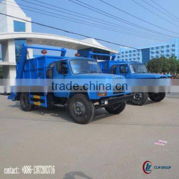 140hp 4*2 DONGFENG Hydraulic lift refuse truck 6 m3