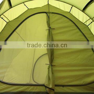 Light Green Portable 2 Person Camping Tent Waterproof Motorcycle Tent Cover photo-3