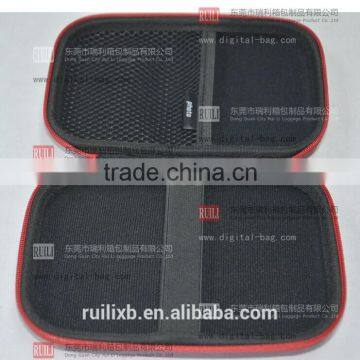 Custom Hard EVA Material Zipper Tool Case External Portable Hard Disk Drive Case