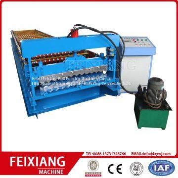 Color Corrugated Wall and Roof Roll Forming Machine photo-3