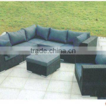 Stock Rattan Garden Furniture Sofa Set photo-5