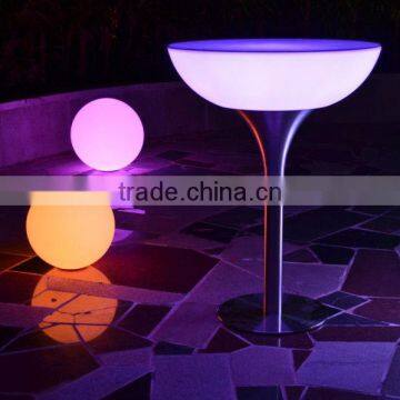 RGB glowing decorative LED club Table