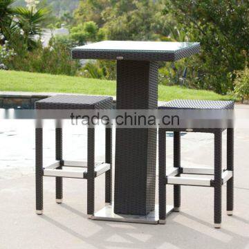 2017 TRADE ASSURANCE Outdoor Poly Rattan Woven Wicker New Model Bar Chair Furniture photo-2