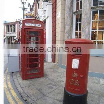 Outdoor Street Red London uk Telephone Boxes photo-2