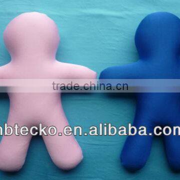 Human shaped microbeads pillow