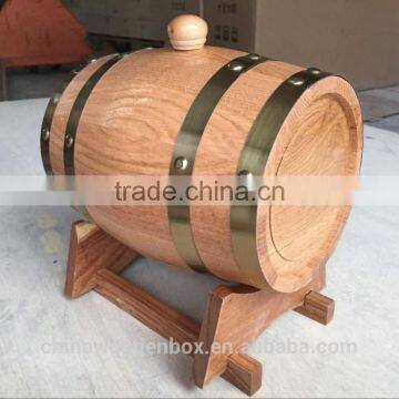 Handmade Oak Wooden Wine Barrel And Wooden Wine Cask photo-3