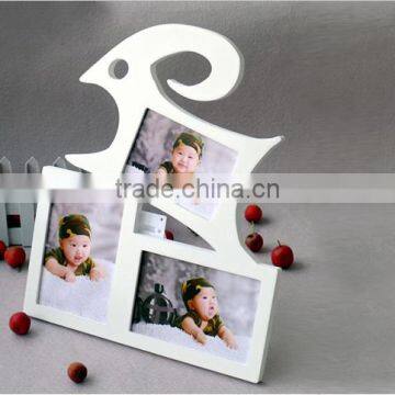 2015 zodiac sheep shape wooden picture frame moulding