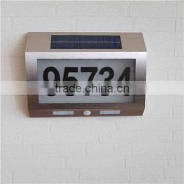 Brightness Solar House Number Lights Plate With Sensor photo-3