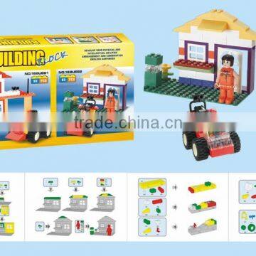 High quality wholesale kids diy3d plastic building blocks toys