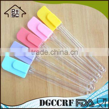 Butter Scraper With Transparent Handle Small Heat Resistant Cooking Utensil photo-2