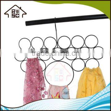 NBRSC Steel Scarf Tie Belt Loop Hanger Holder Rack Organizer Closet Storage