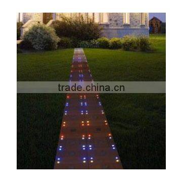 Beautiful Solar Floor Tile Lighting for Garden Decorate G0062 photo-2