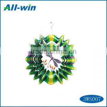 Good look Dragonfly Wind Spinner 3d metal wind spinners