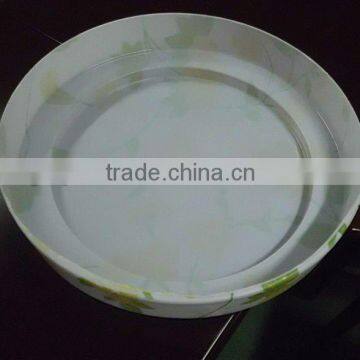 Customized Plastic Vacuum Forming Blister Lampshade With Printing