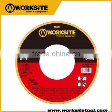 XGW4 Worksite Brand Accessories 100mm Grinding Wheel Disc