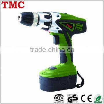 10mm 18v Li-ion Battery Cordless Drill with Reversible Speed