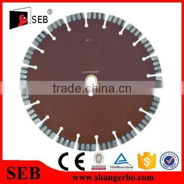 hot pressed diamond saw blade with flange for cutting granite