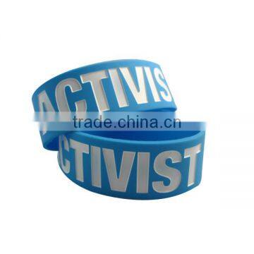 Silicone Bracelet with Customer Logo LS Eplus